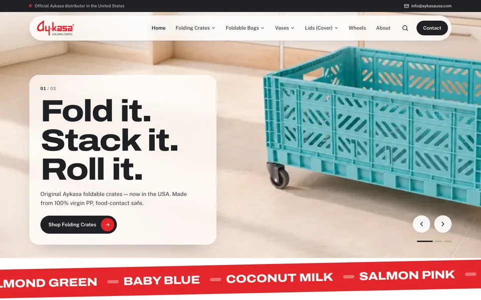 Aykasa USA web sitesi